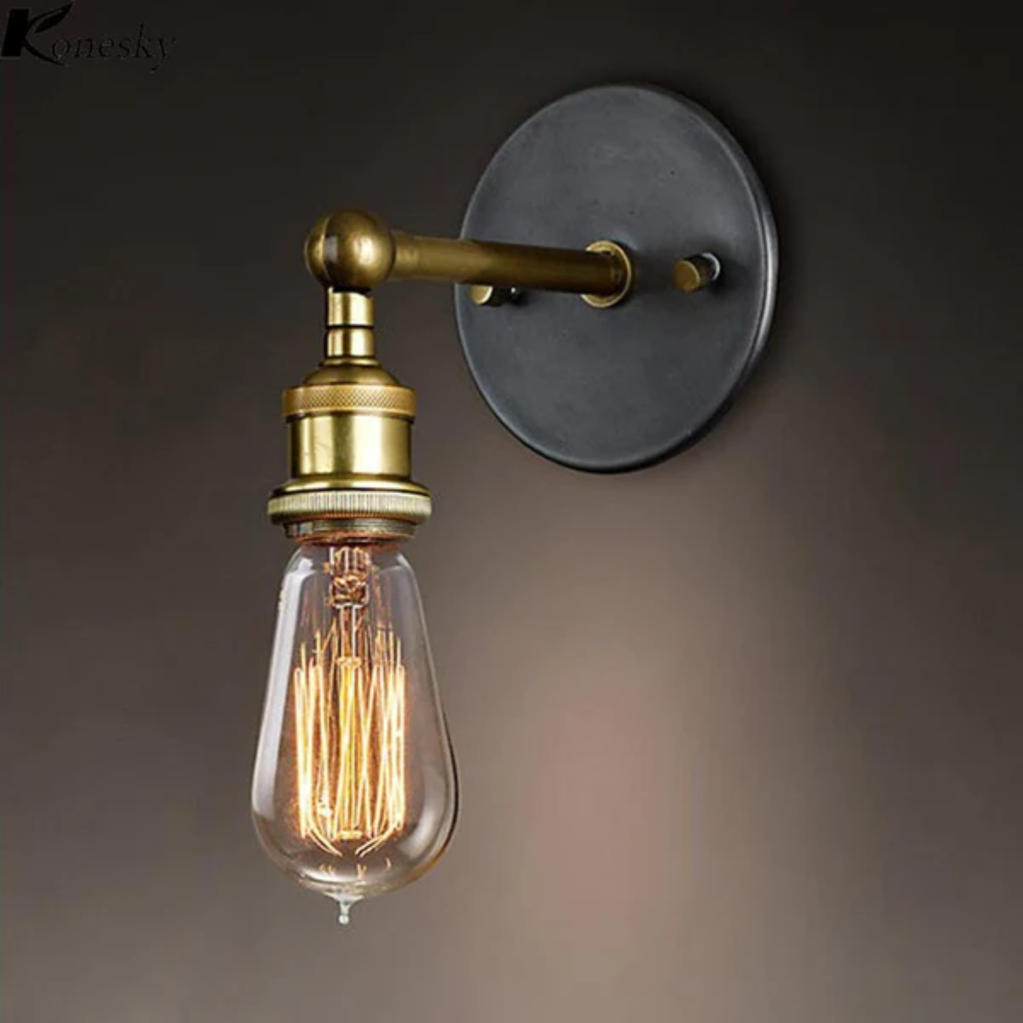 Lampe Murale Brass