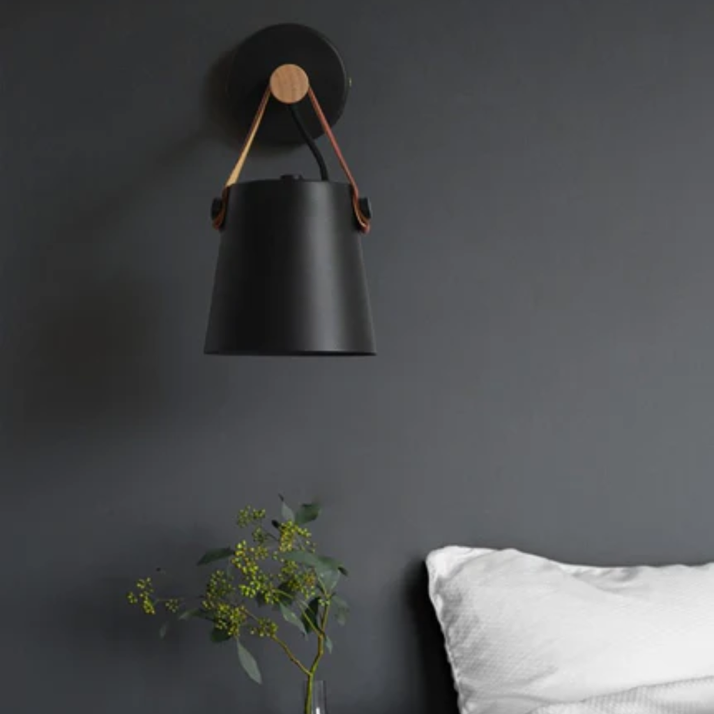 Applique Murale Nordique en Bois