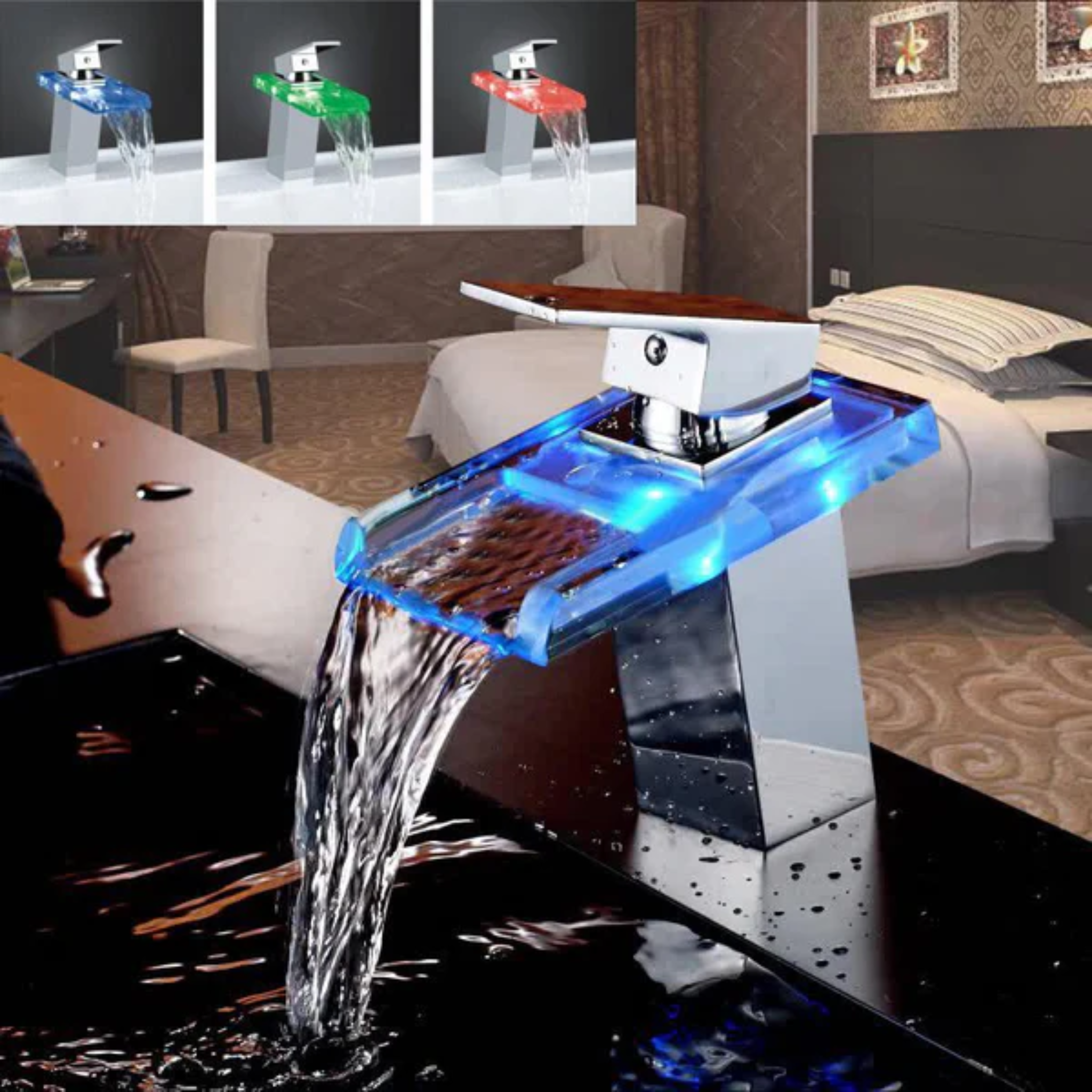 Robinet LED Température