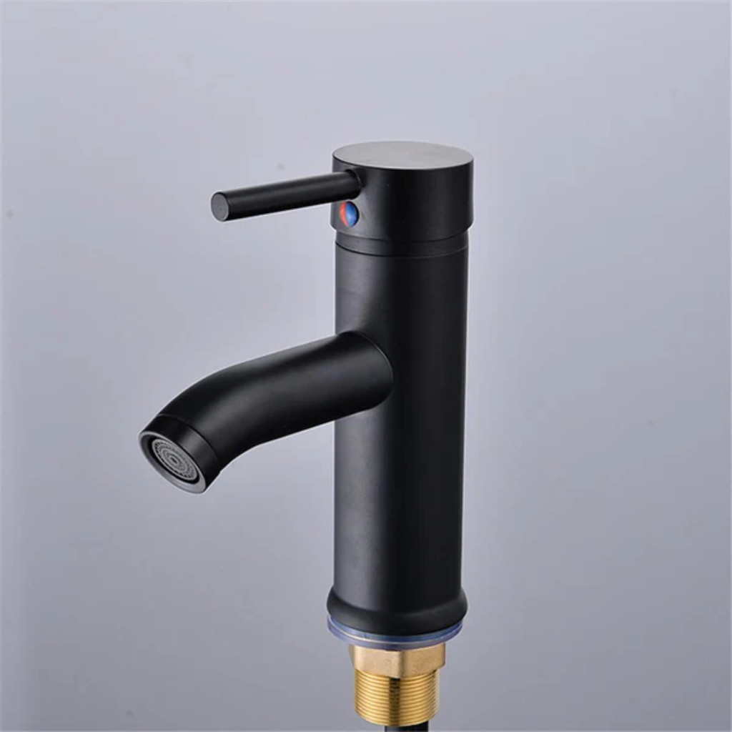 Robinet Noir Mat